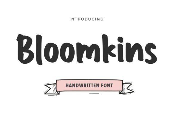 Bloomkins: The Bold Display Font for Friendly Brands