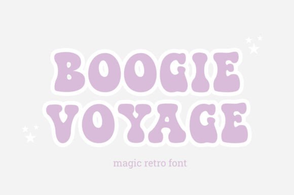 Boogie Voyage Font for Retro Branding