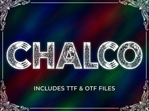 Chalco: A Bold Display Font for Modern Branding