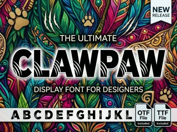 Clawpaw Font: Bold Branding for Small Businesses