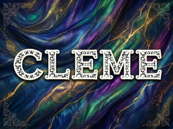 Cleme: A Bold Display Font for Modern Branding