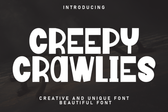 Creepy Crawlies: A Handwritten Display Font for Editors