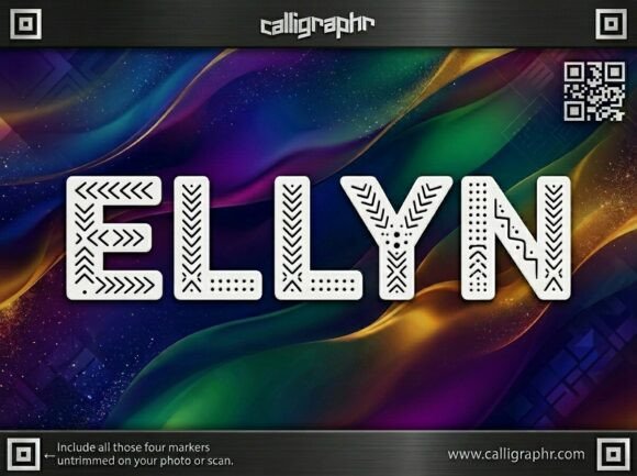 Ellyn Font: A Bold Display Typeface for Makers