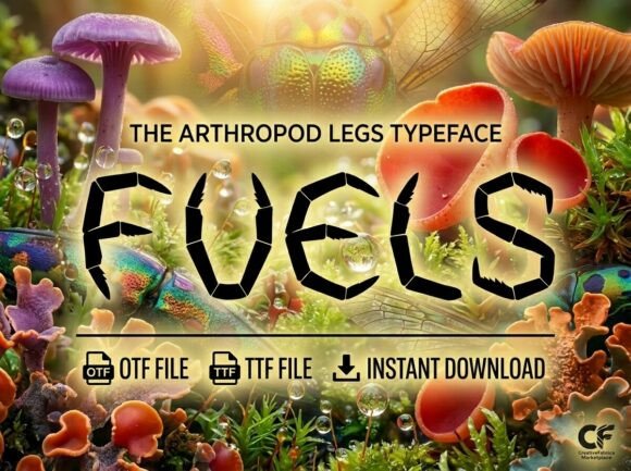 Fuels Display Font for Bold Marketing