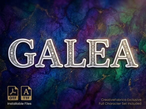 Galea: The Display Font That Captures Attention