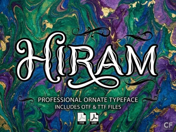 Hiram: A Distinctive Display Font for Editorial Design
