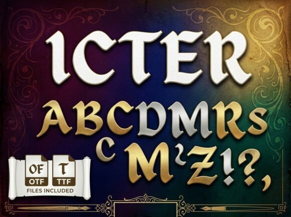 Icter Typeface for Premium Brand Identity
