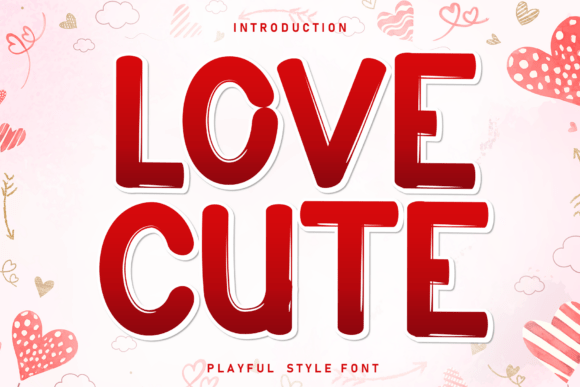 Love Cute Font for Charming Business Branding