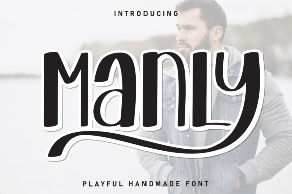 Manly Font: A Handwritten Display for Editorial Charm