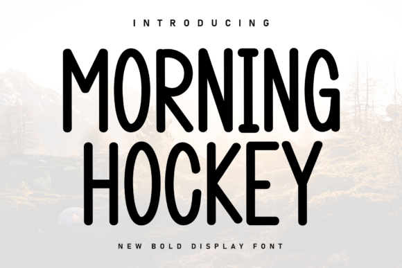 Morning Hockey Font Review for Makers