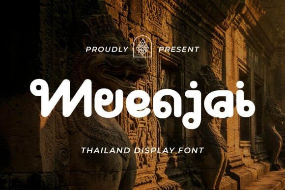 Muenjai: A Thailand-Inspired Display Font for Web Design
