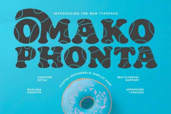 Omako Phonta Typeface for Bold Branding