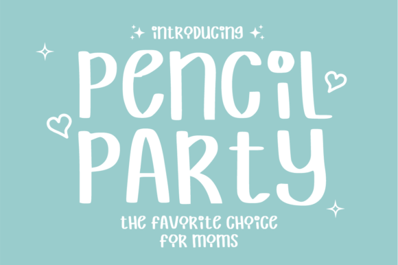Pencil Party: The Perfect Handwritten Font for Crafters