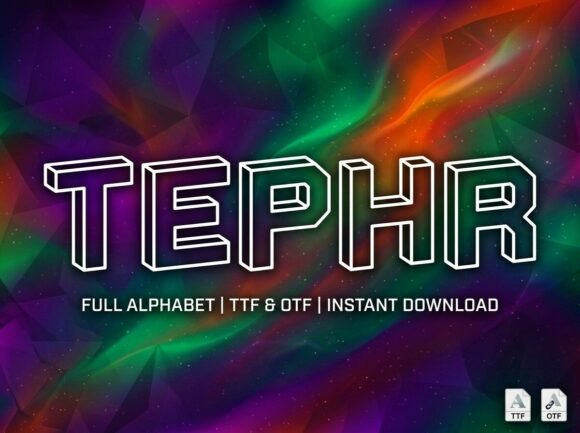 Tephr: The Display Font for Scroll-Stopping Content