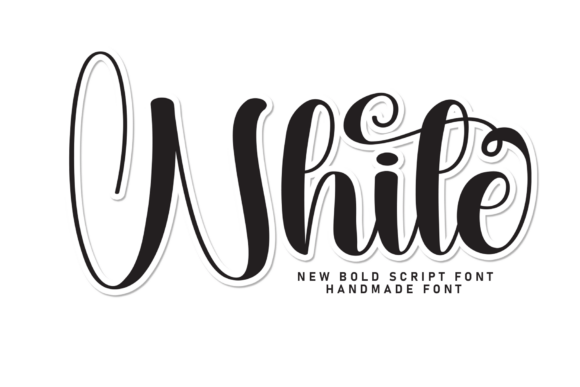 White Font Review: A Bold Display Typeface